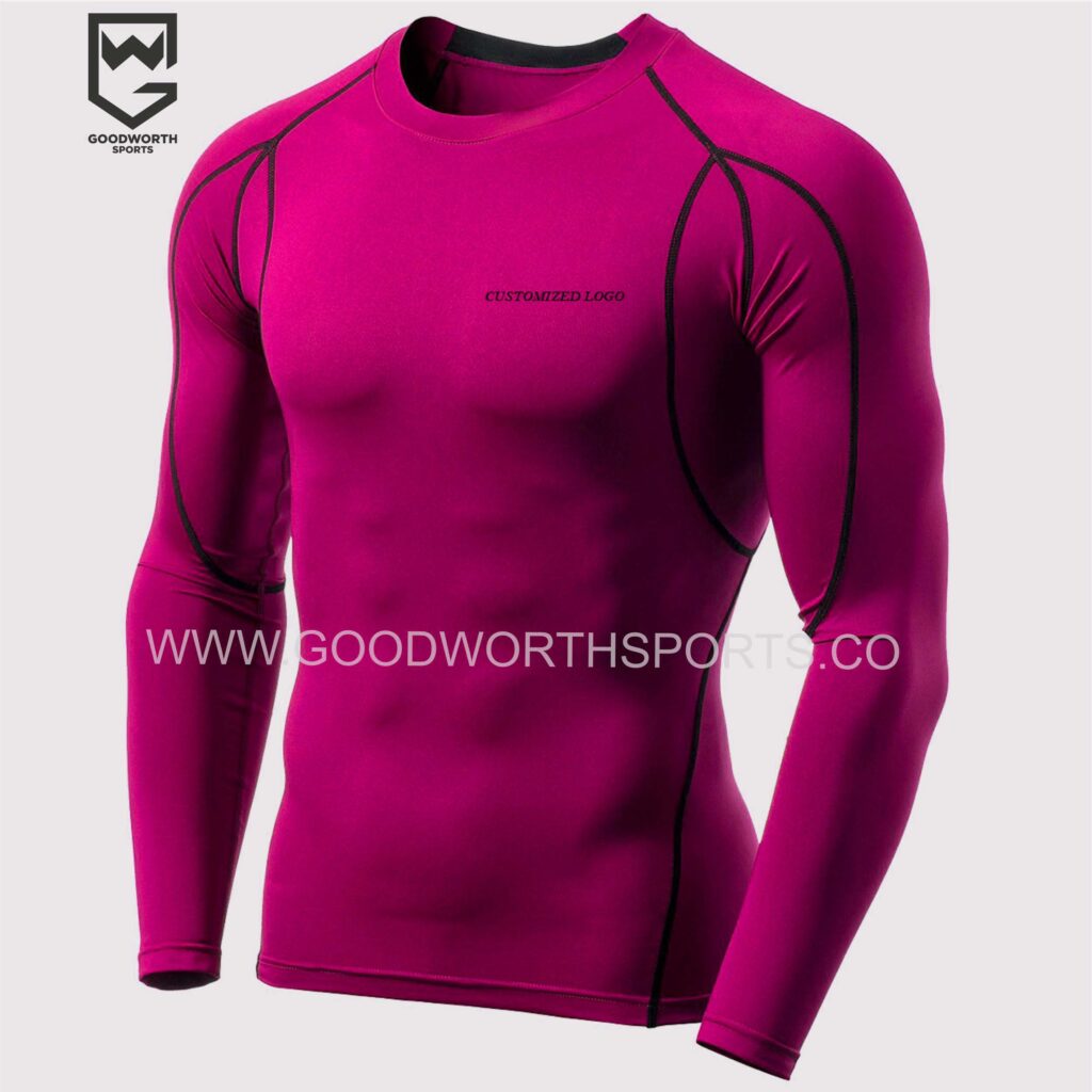 compression shirt for football players