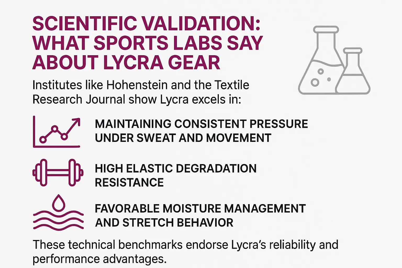 Scientific Validation: What Sports Labs Say About Lycra Gear