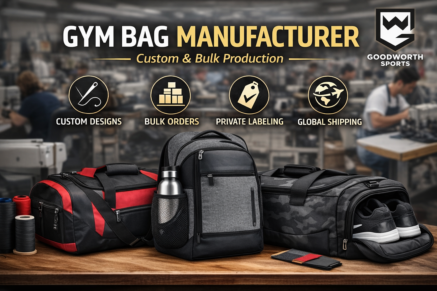 Gym Bag Manufacturer: Complete Guide to Choosing the Right Partner for Quality & Custom Production