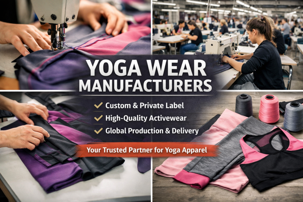 Yoga Wear Manufacturers