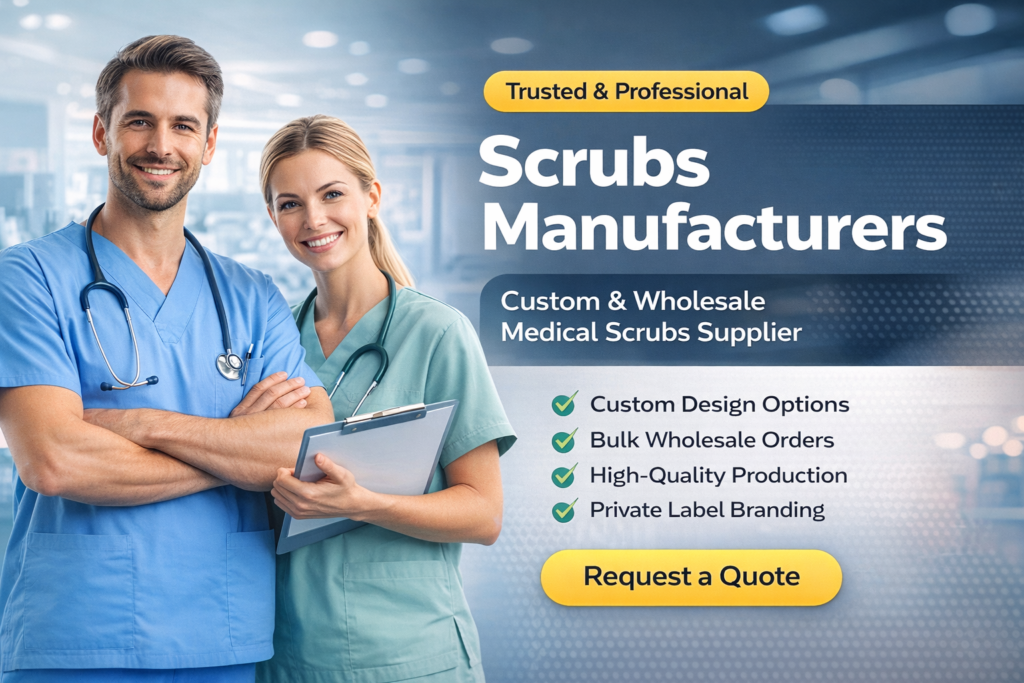 Scrubs Manufacturers for Custom & Wholesale Medical Apparel