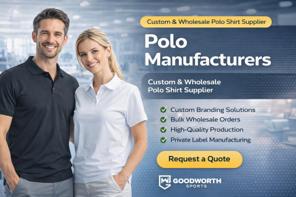 Polo Manufacturers for Custom & Wholesale Apparel Production
