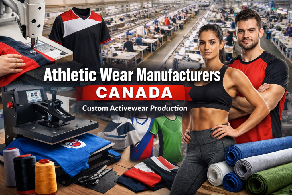 Athletic Wear Manufacturers Canada The Complete Guide to Choosing the Right Production Partner