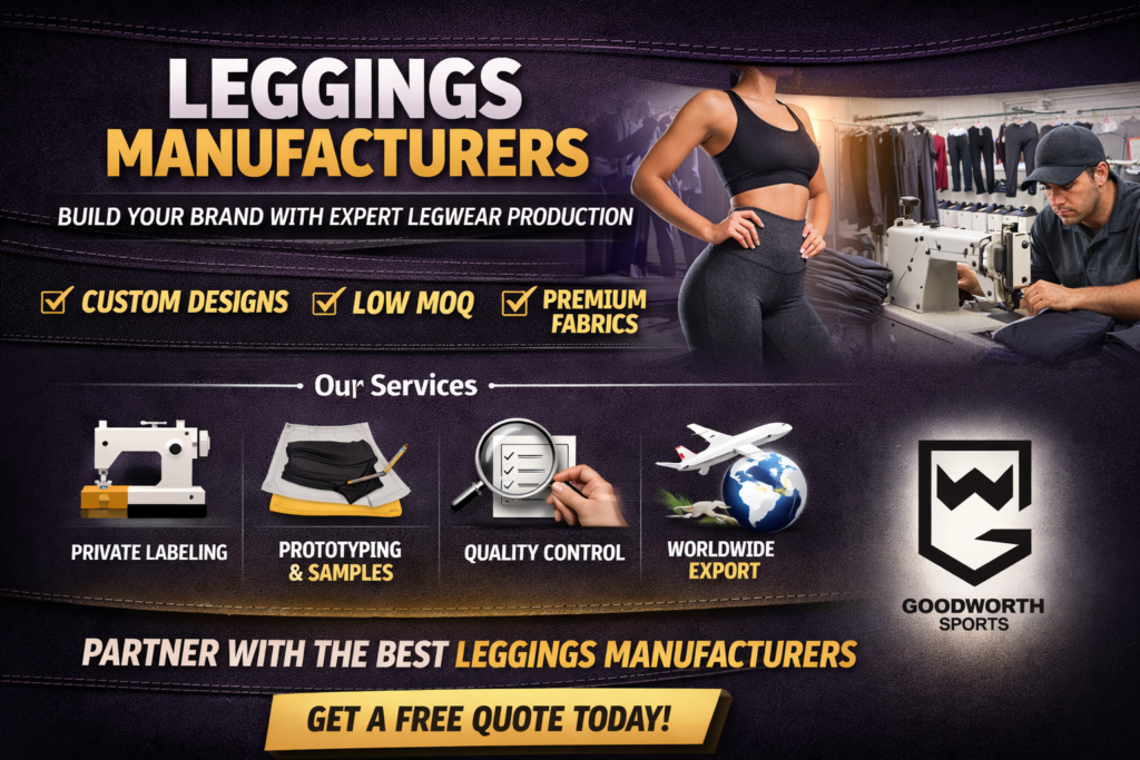 Leggings Manufacturers – Your Complete Guide to Choosing the Right Production Partner
