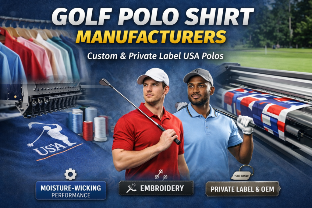 Golf Polo Shirt Manufacturers How to Choose the Right Partner for Premium Performance Apparel