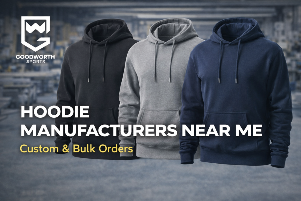 Hoodie Manufacturers Near Me for Custom Production