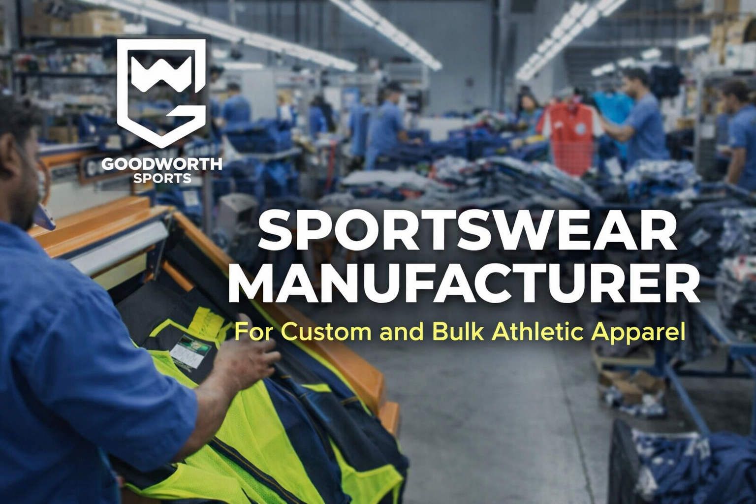 Sportswear Manufacturer Your Complete Commercial Guide to Choosing the Right Production Partner