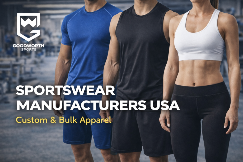 Sportswear Manufacturers USA: Reliable Custom & Bulk Production for Growing Brands