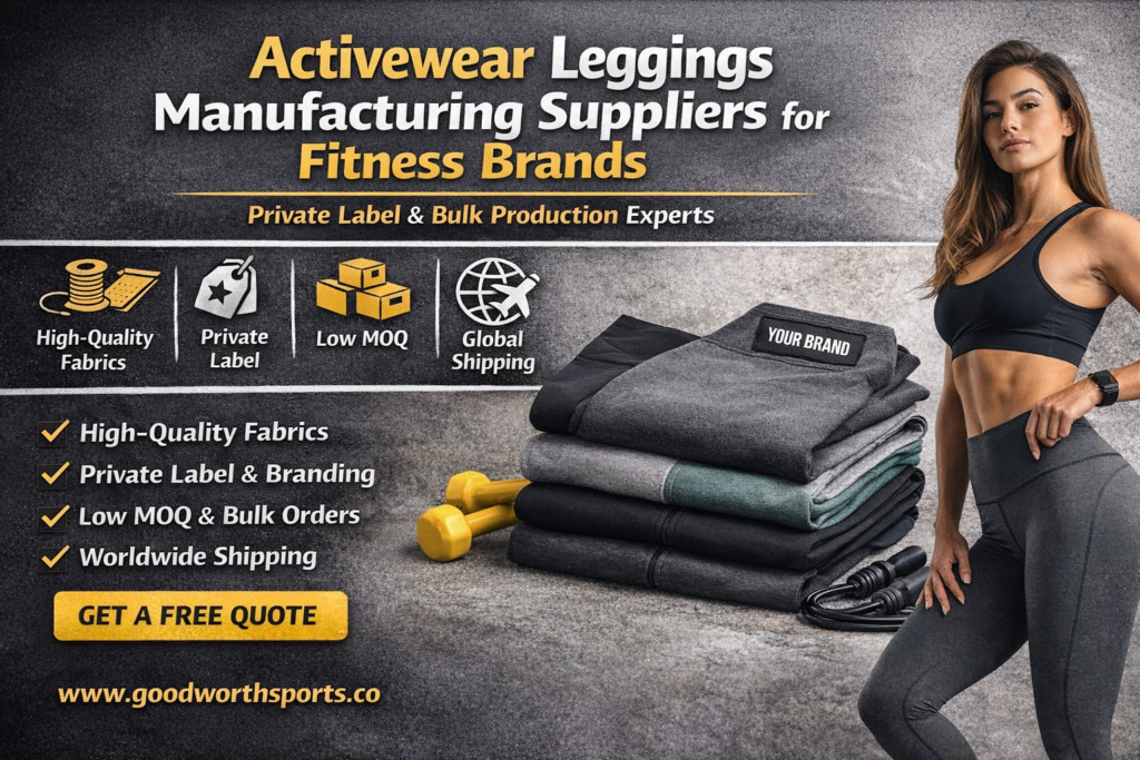 Activewear Leggings Manufacturing Suppliers for Fitness Apparel Brands