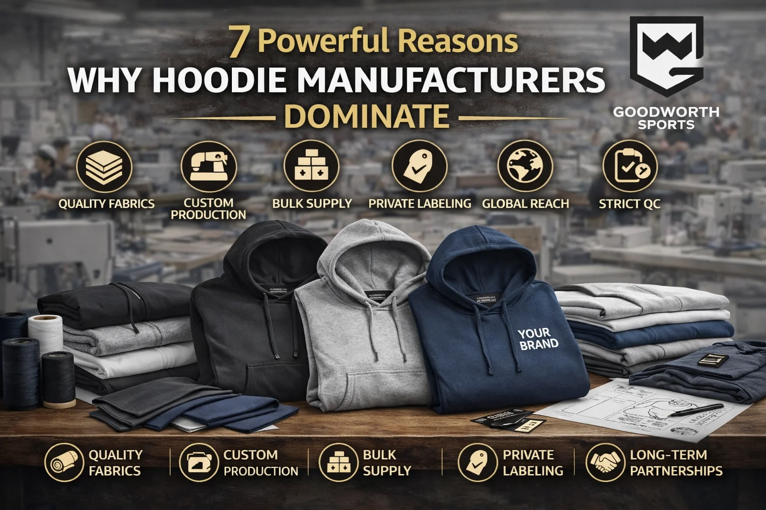 7 Powerful Reasons Why Hoodie Manufacturers Dominate the Global Apparel Market