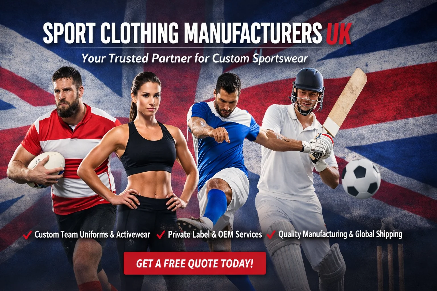 Sport Clothing Manufacturers UK Your Trusted Partner for Premium Custom Sportswear