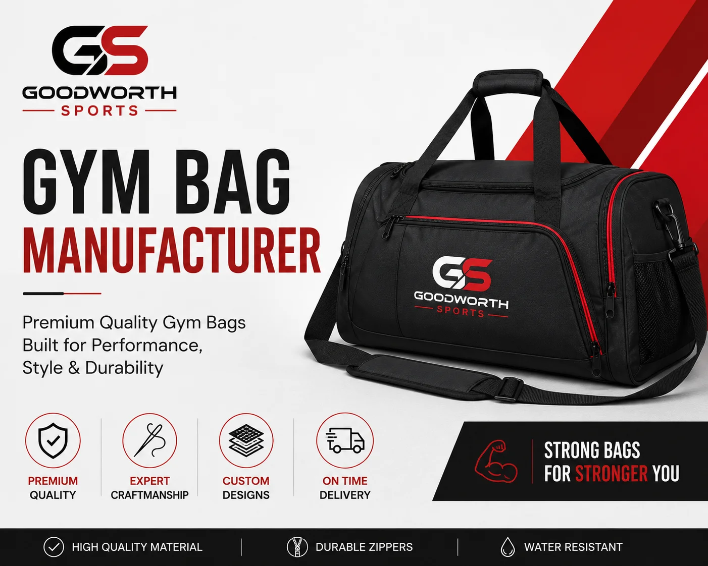 Gym Bag Manufacturer: How to Choose the Right Manufacturing Partner for Your Brand