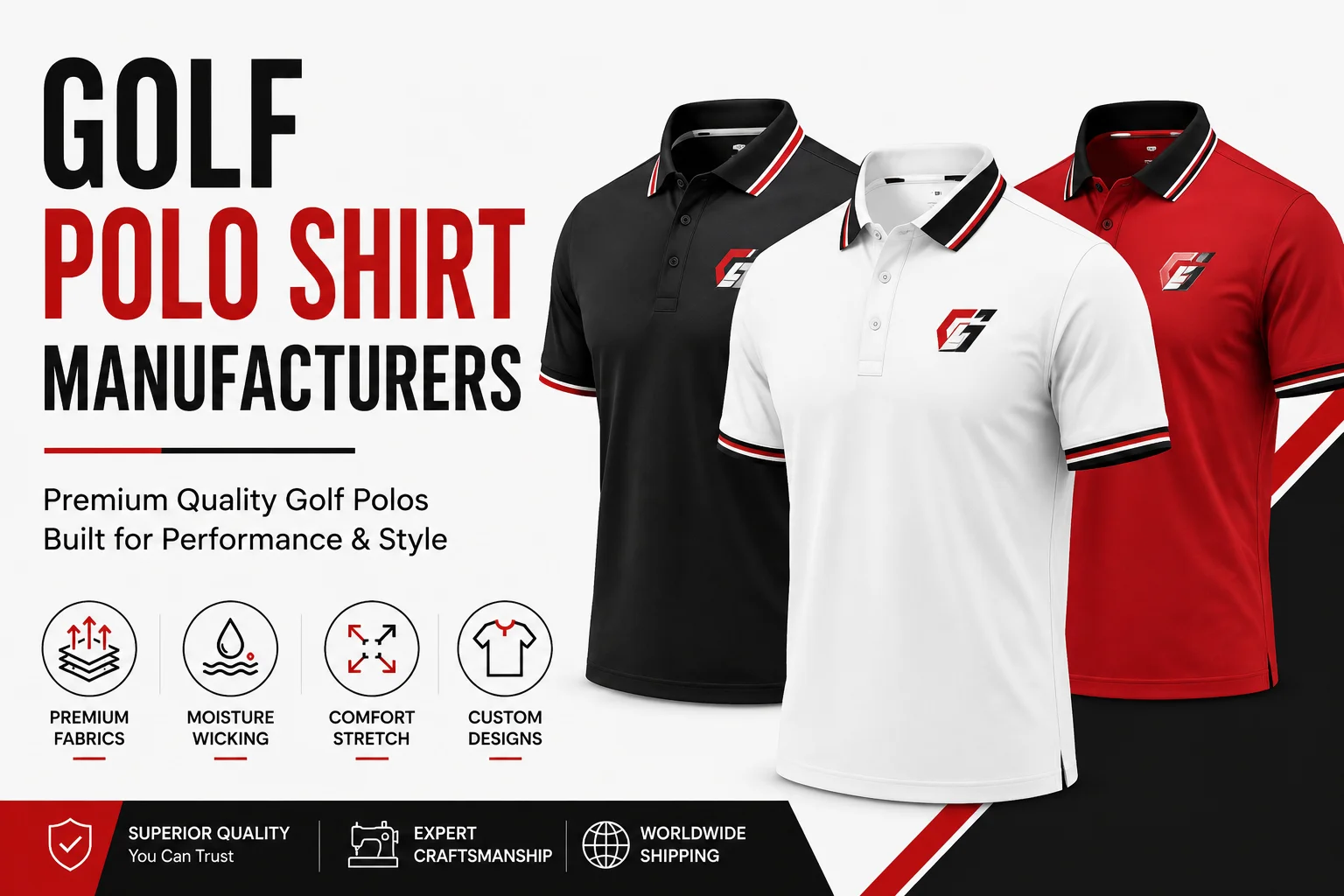 Golf Polo Shirt Manufacturers: How to Choose the Best Manufacturing Partner for Your Brand
