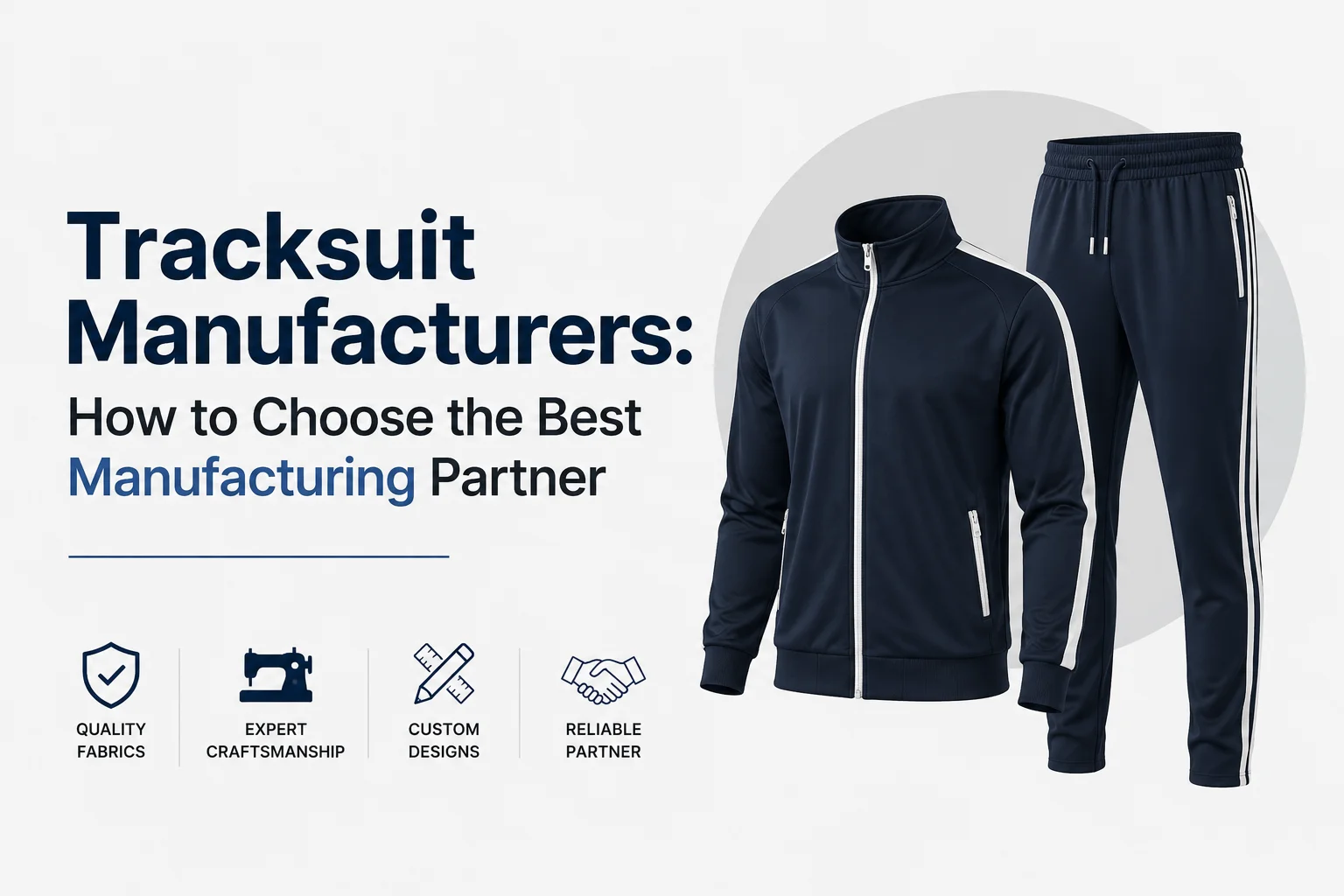 Tracksuit Manufacturers: How to Choose the Best Manufacturing Partner